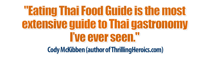 cody quote Eating Thai Food Guide