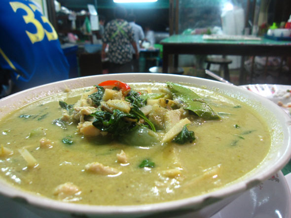 Thai green curry