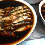 Mackerel in soy sauce