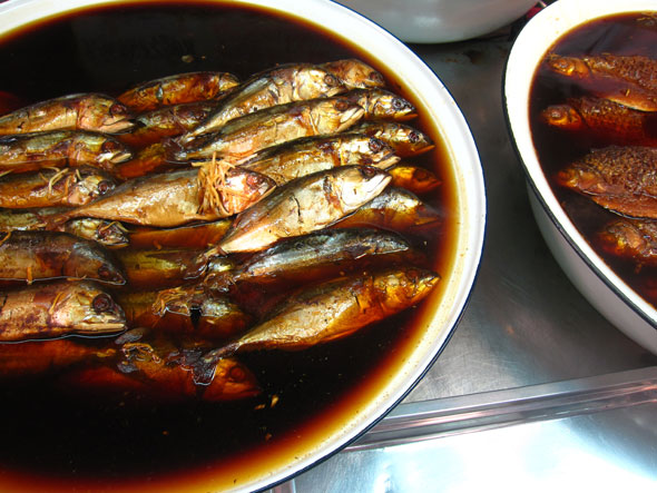 Marinating Mackerel