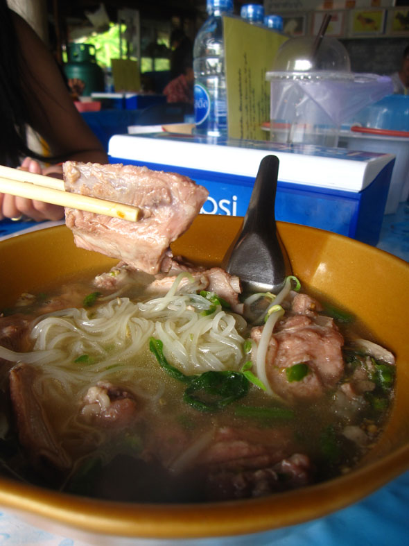 Noodle Soup with Pork Ribs