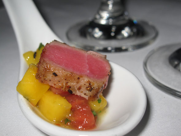 Food Photo: Seared Ahi Tuna Bite