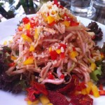 raw food thai pasta dish