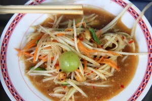 Vegetarian Thai Papaya Salad