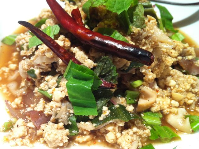 Bangkok’s Best Vegetarian Larb at Khun Churn in Ekkamai