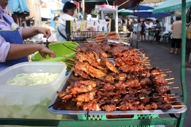 Street meat thai