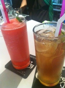 Back to the Basic: Strawberry Valentines Daiquiri and strong Long Island Iced Tea
