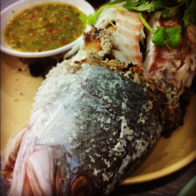 Grilled Salted Fish