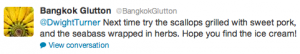 A Twitter Tip from Bangkok Glutton