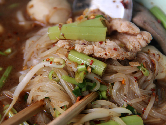 Thai Boat Noodles at Saphan Taksin BTS Station