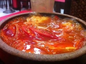 Soft Tofu Stew (Sundubu Jjigae 순두부찌게)