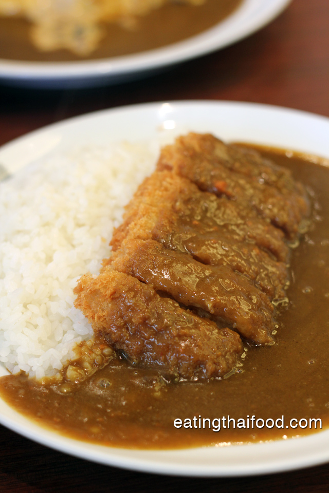 Japanese curry katsu at CoCo curry house