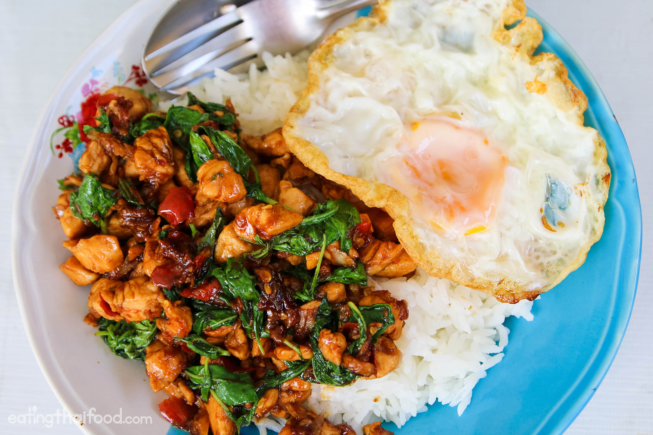 how to make Thai basil chicken
