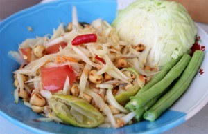 Thai green papaya salad recipe
