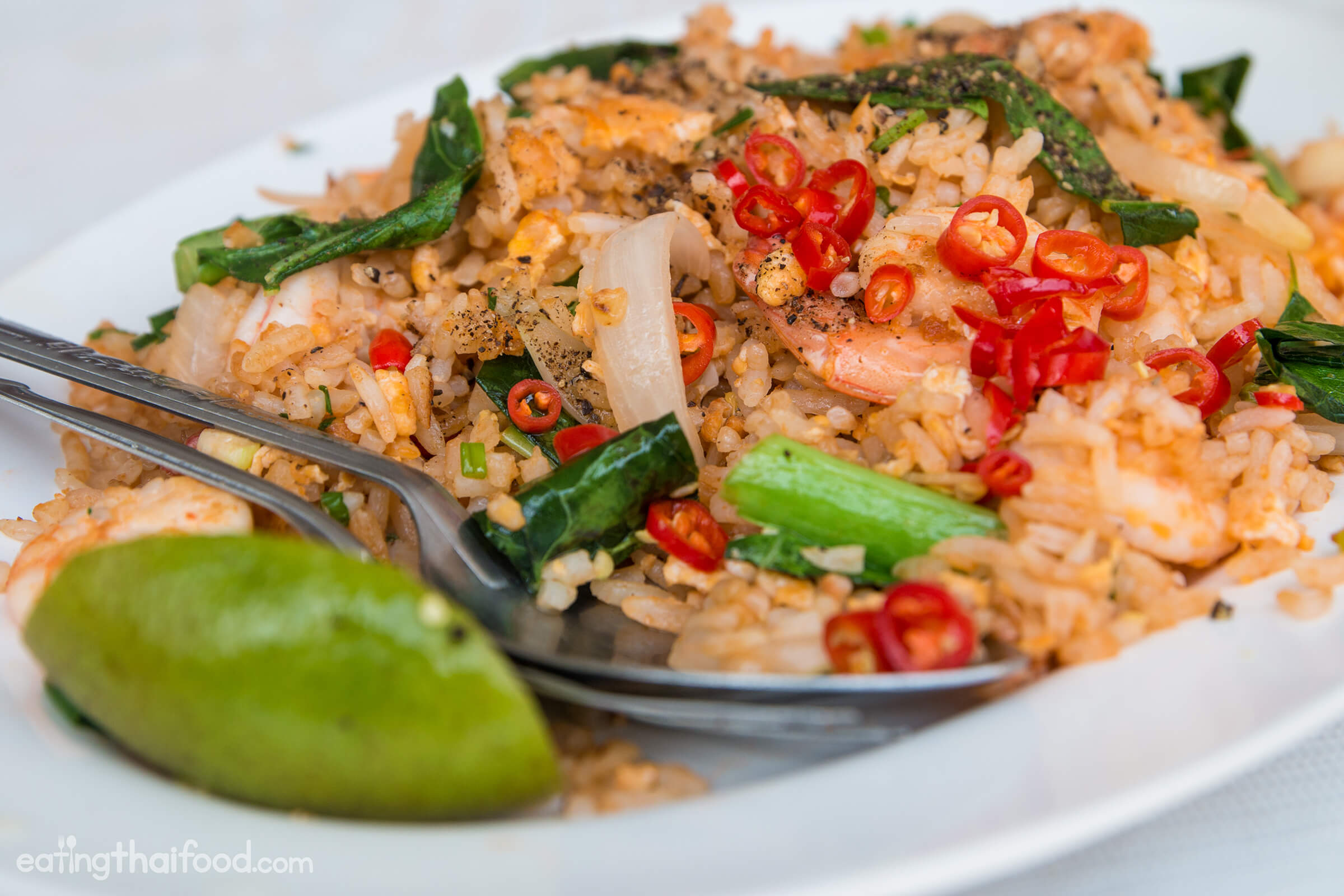 Thai fried rice recipe