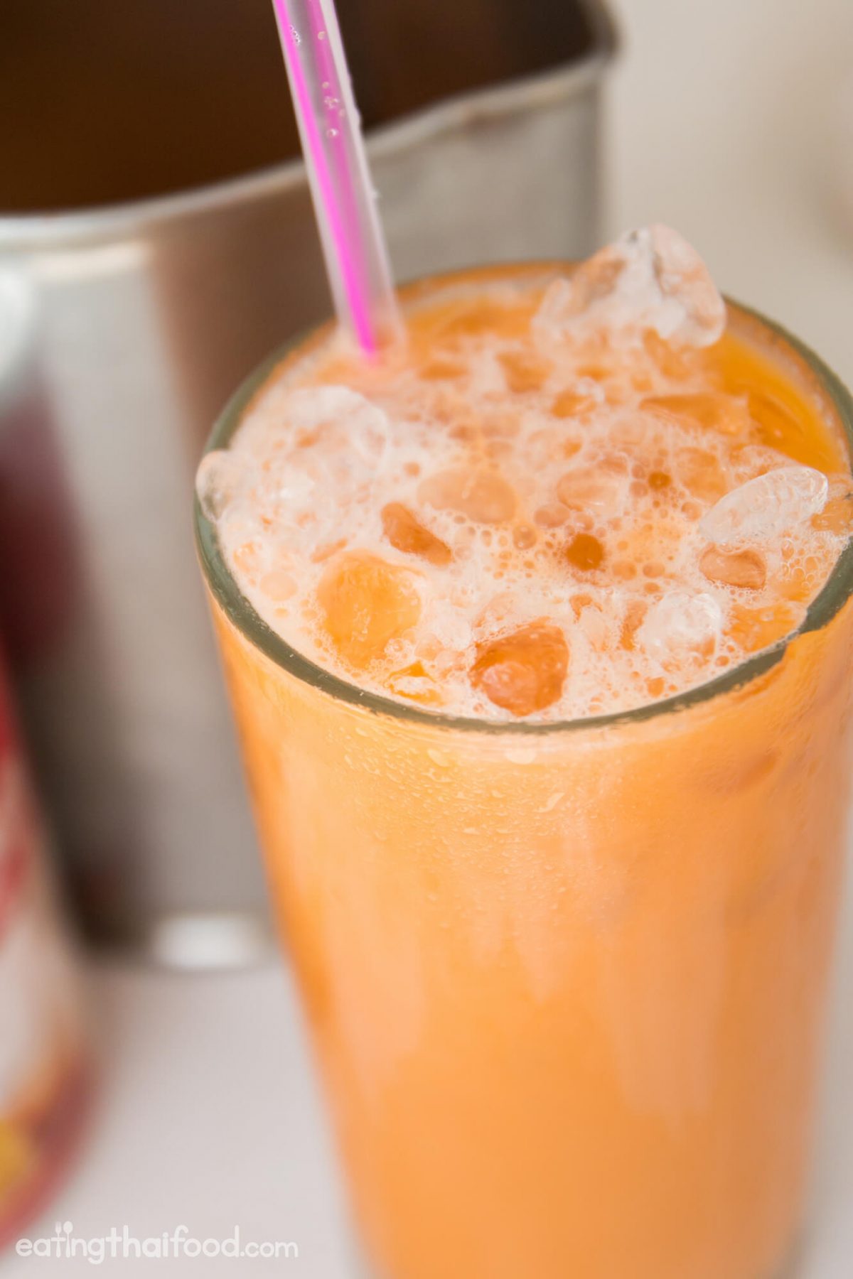 Thai Iced Tea Recipe (ชาเย็น) Authentic Street Food Style