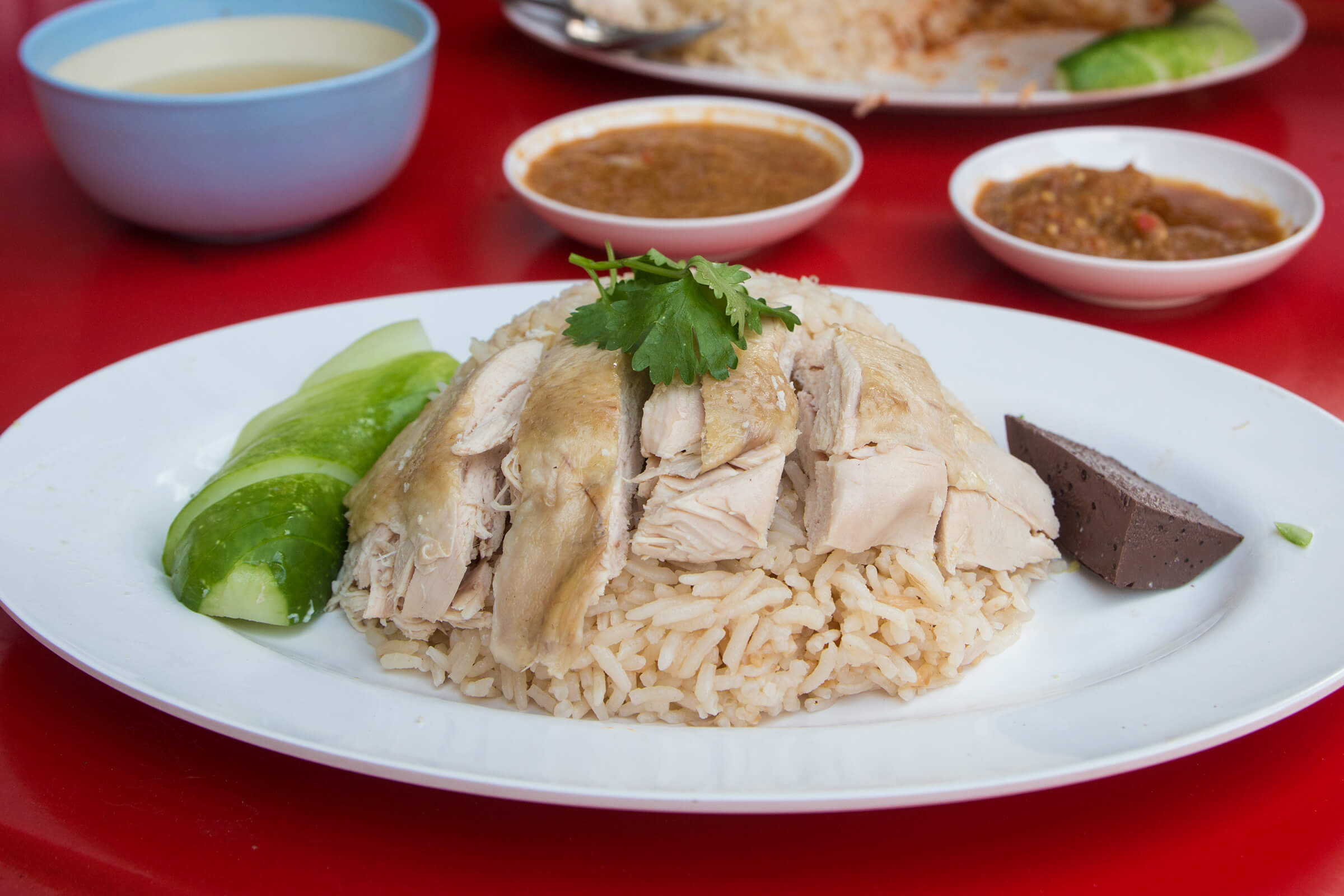 Khao Man Gai Recipe – Thai Street Food Style (วิธีทำข้าวมันไก่)