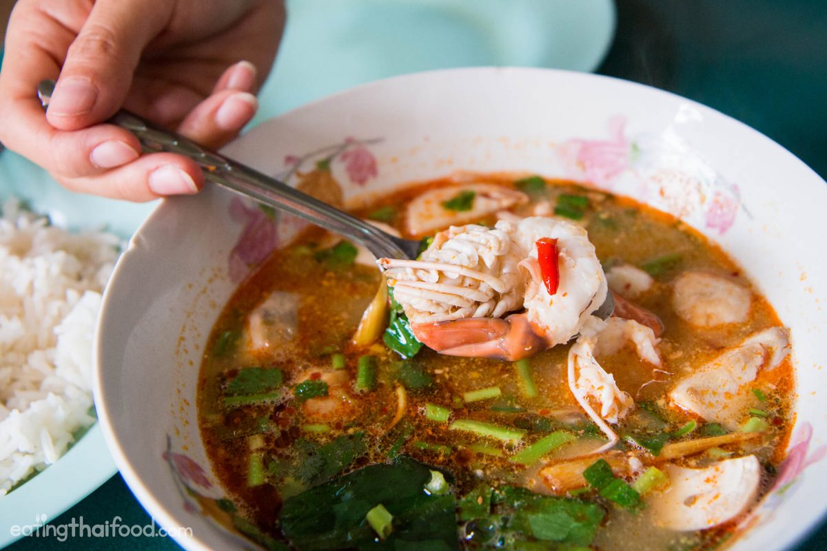 thailand food tom yum goong