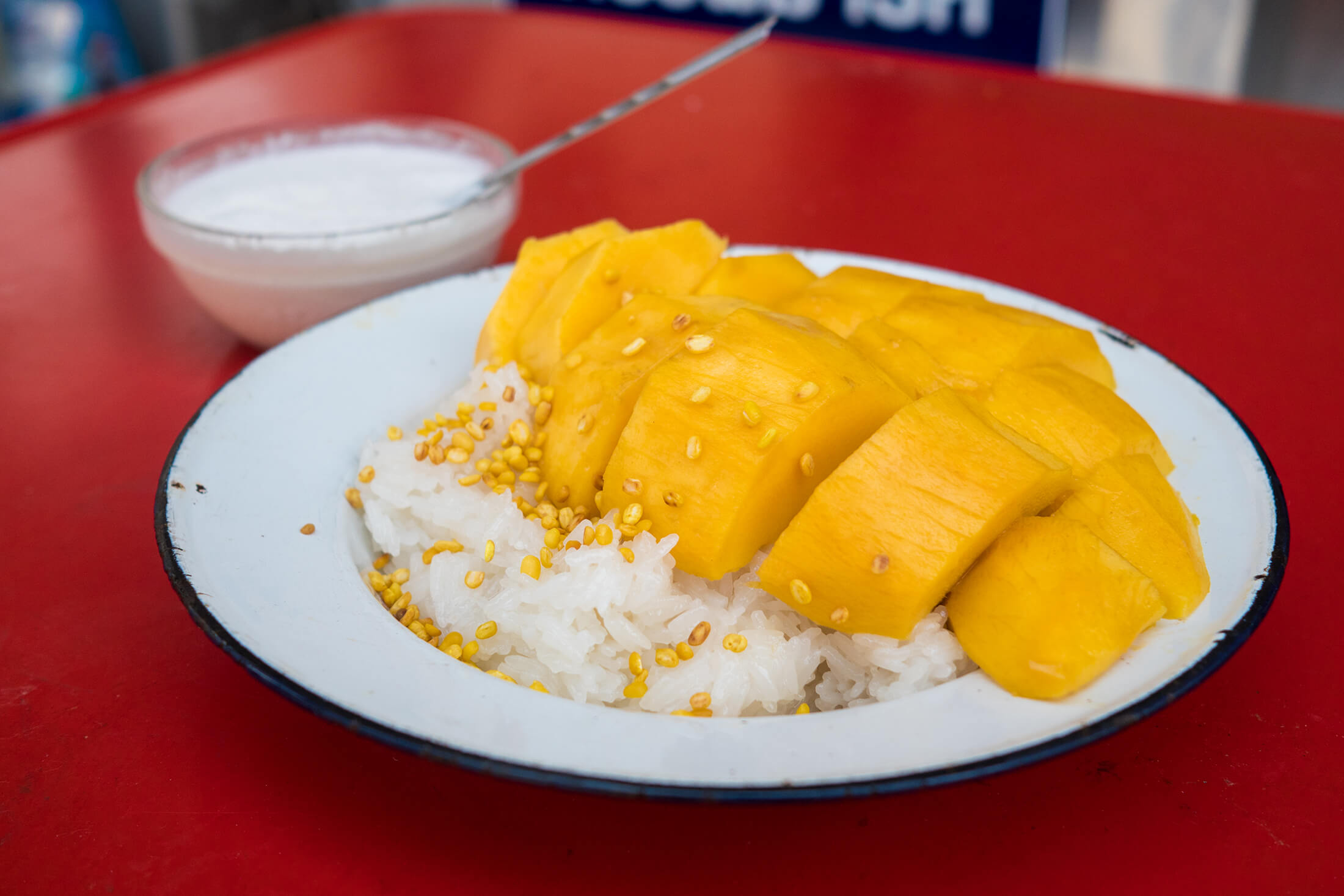 Coconut-Flavored Sticky Rice with Mangoes Recipe