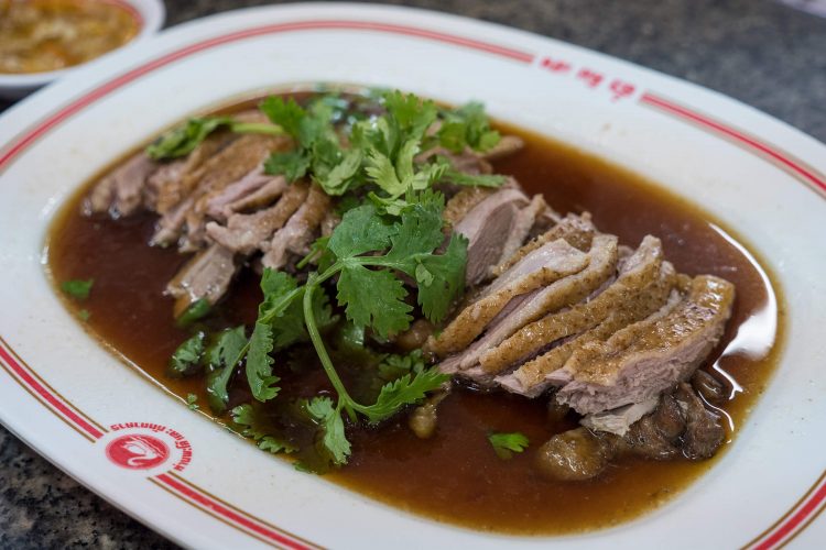 Braised goose in Bangkok