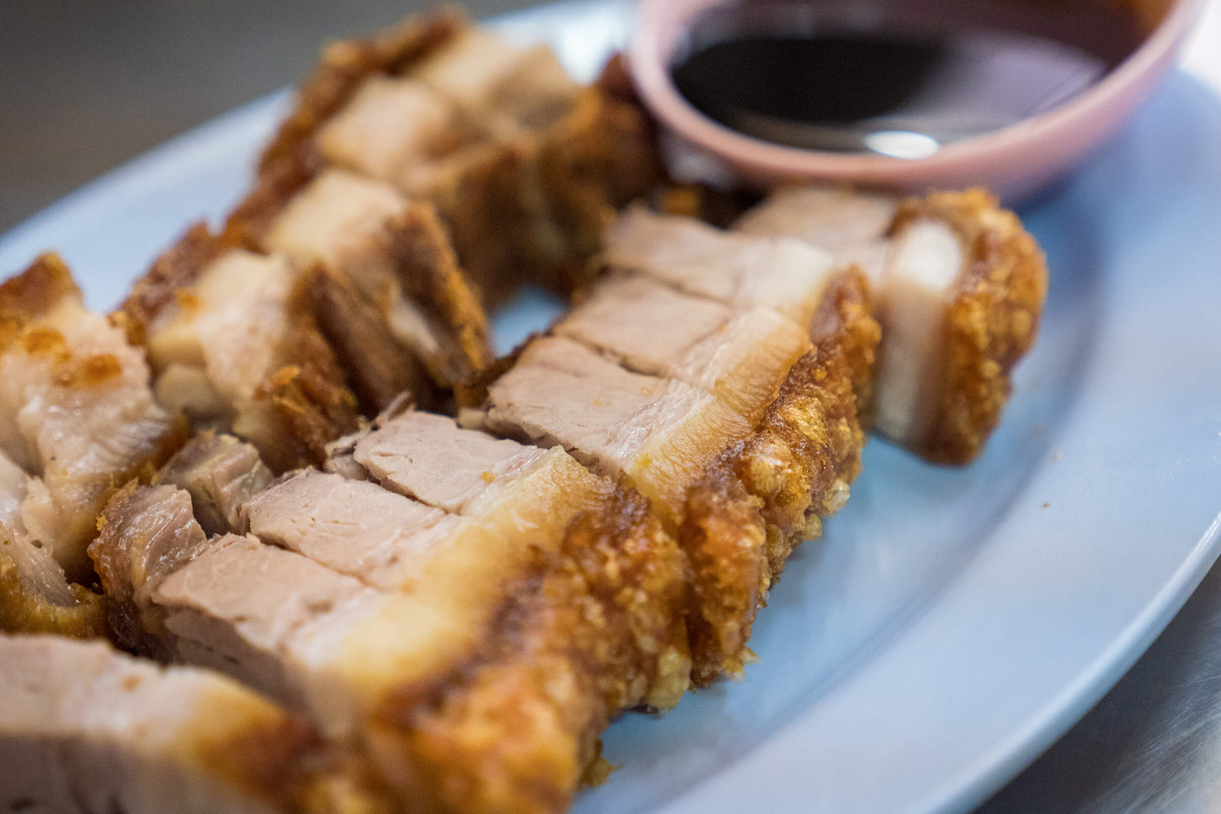 The Crispiest Pork Belly in Bangkok at Mr. Joe (ร้านก๋วยจั๊บ มิสเตอร์โจ)