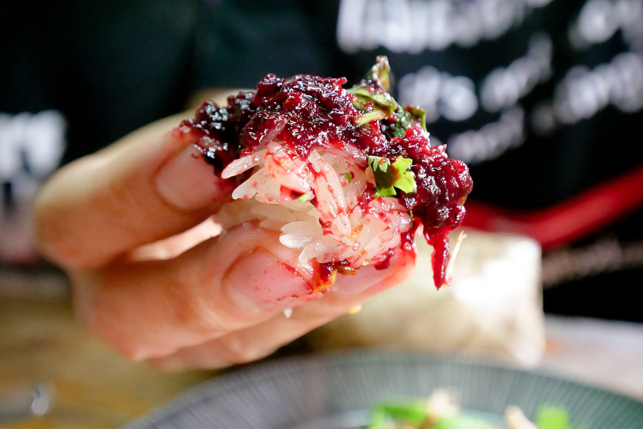 Best Plate of Raw Buffalo Tartare (Laap) in Chiang Mai, Thailand