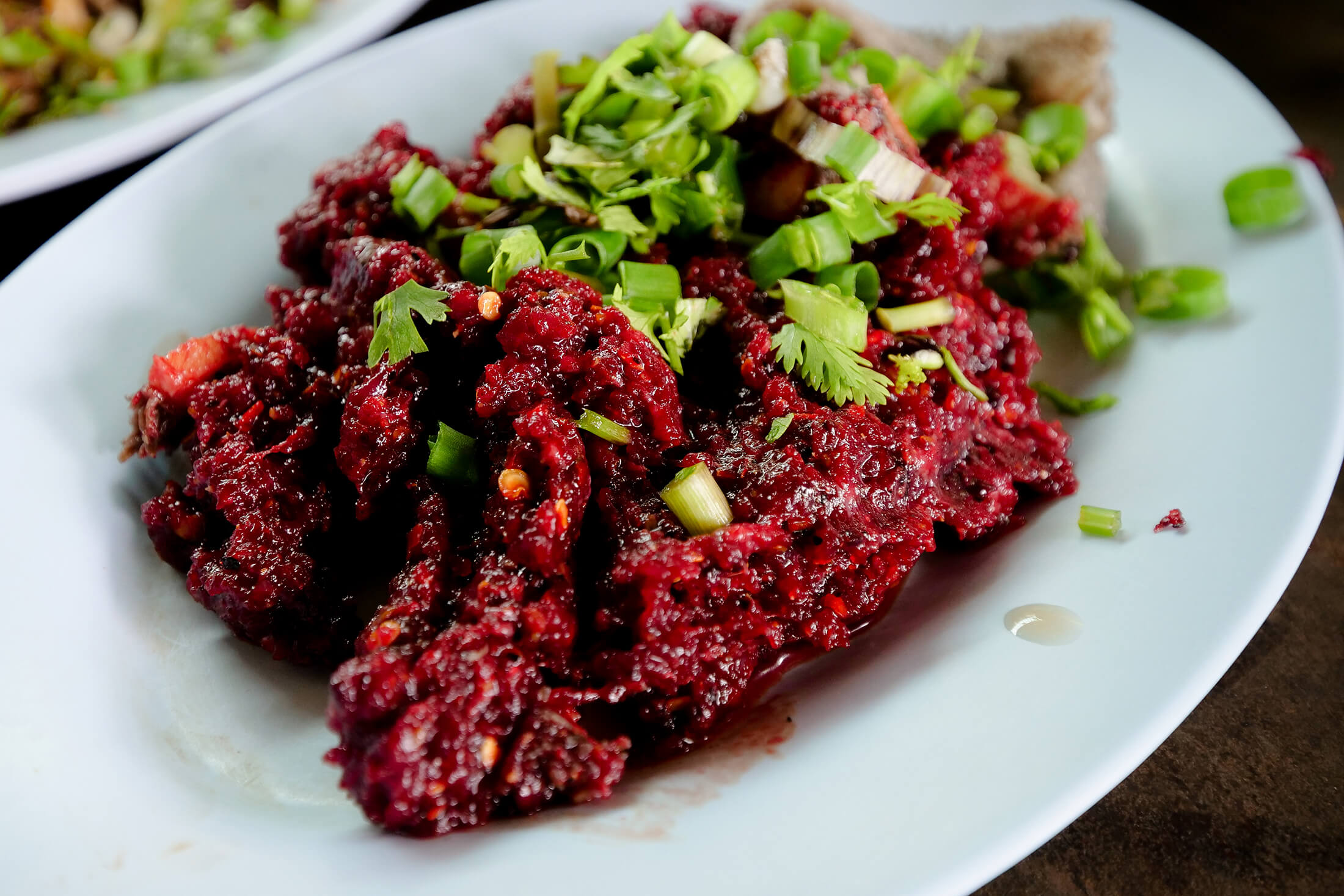 Amazing Northern Thai Laap (Meat Salad) at Laap Ton Yang in Chiang Mai