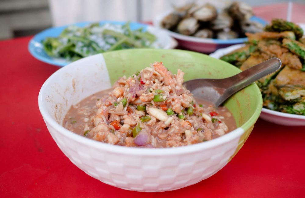 Southern Thai style authentic recipe for Thai shrimp chili dip