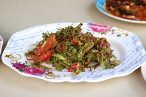 Tamarind Leaf Salad at Nong Bee Burmese Library