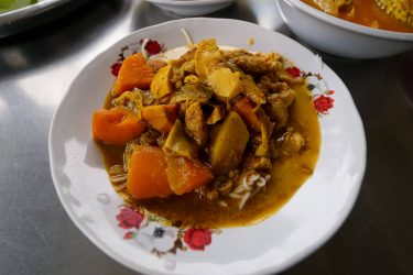 Thai curry rice noodles