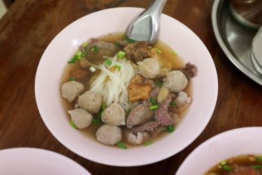 Thai beef noodles